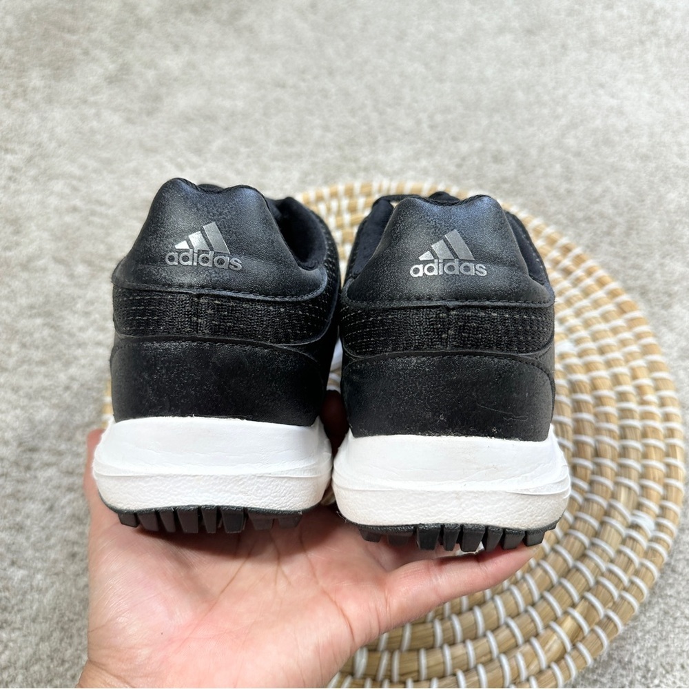 Adidas Men’s Tech Response Golf Shoes Sneakers 2021 Core Black/White Spike 7 - Picture 10 of 13
